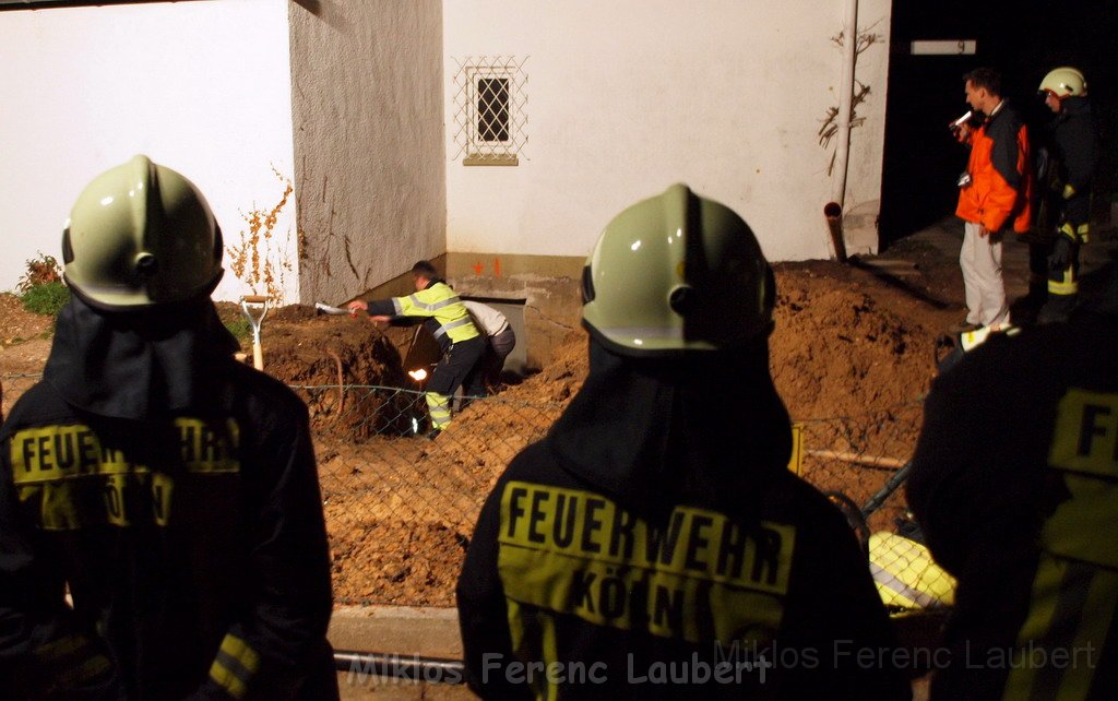 Haus droht einzustuerzen Koeln Brueck Eiserfelderstr P38.JPG